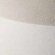 Uttermost Luxe White Faux Shagreen Round Decorative Box