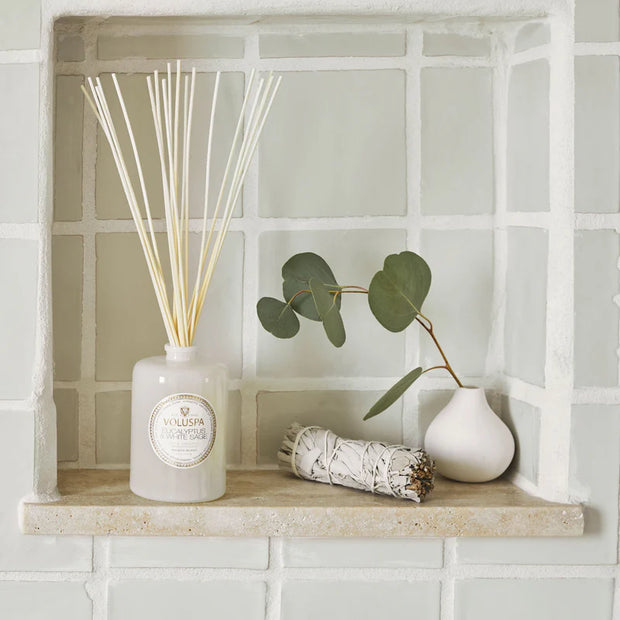 Voluspa Eucalyptus and White Sage Reed Diffuser