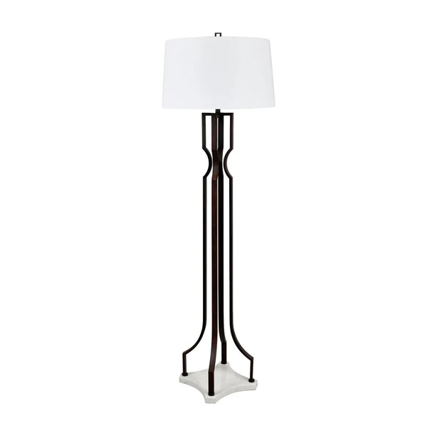 Crestview Collection Lancaster Modern Industrial Floor Lamp