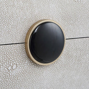 Uttermost Lalique White Faux Shagreen Decorative Box