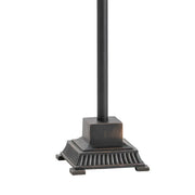 Crestview Collection Echo Bronze Finish Floor Lamp
