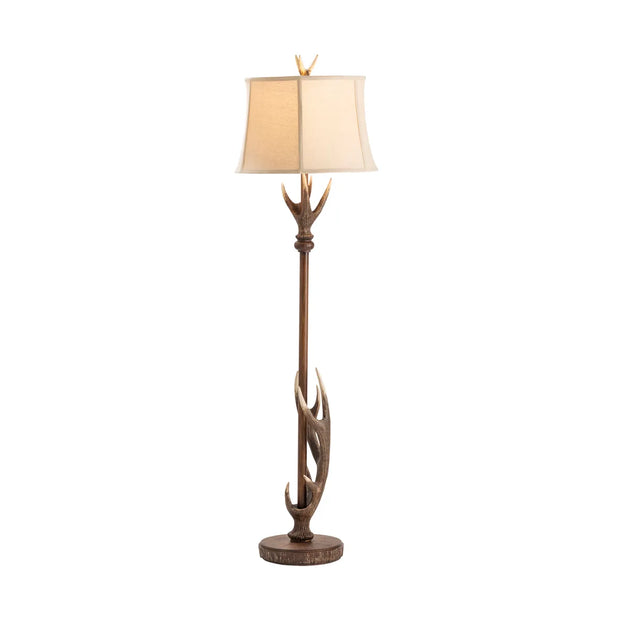 Crestview Collection Montana Antlers Base Floor Lamp
