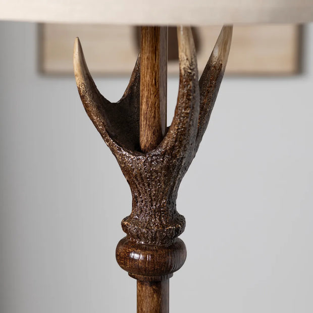 Crestview Collection Montana Antlers Base Floor Lamp