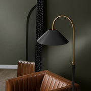 Crestview Collection Milano Modern Industrial Floor Lamp