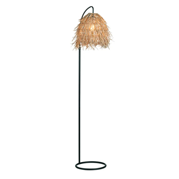 Crestview Collection Milburne Organic Textured Floor Lamp