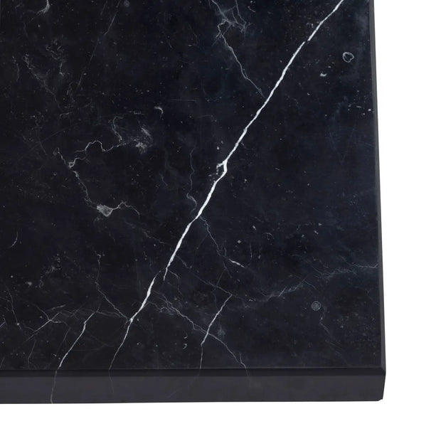 Crestview Collection Arden Black Marble Base Floor Lamp