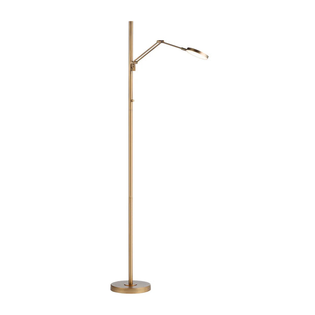 Crestview Collection Barlow Gold Floor Lamp