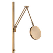 Crestview Collection Barlow Gold Floor Lamp