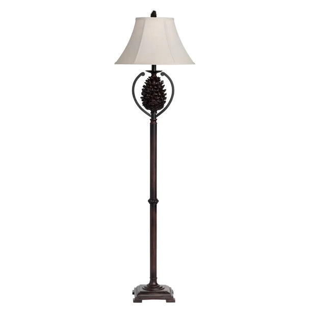 Crestview Collection Pine Creek Pinecone Shaped Floor Lamp