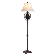 Crestview Collection Pine Creek Pinecone Shaped Floor Lamp