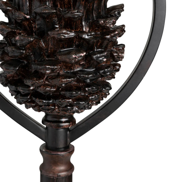 Crestview Collection Pine Creek Pinecone Shaped Floor Lamp