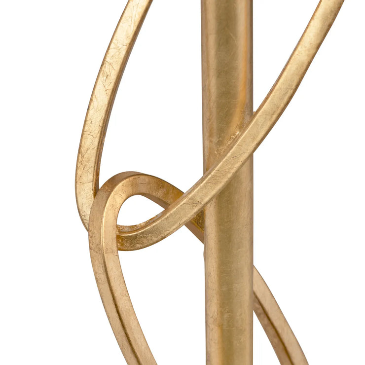 Crestview Collection Ringo Gold Linked Floor Lamp