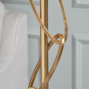 Crestview Collection Ringo Gold Linked Floor Lamp