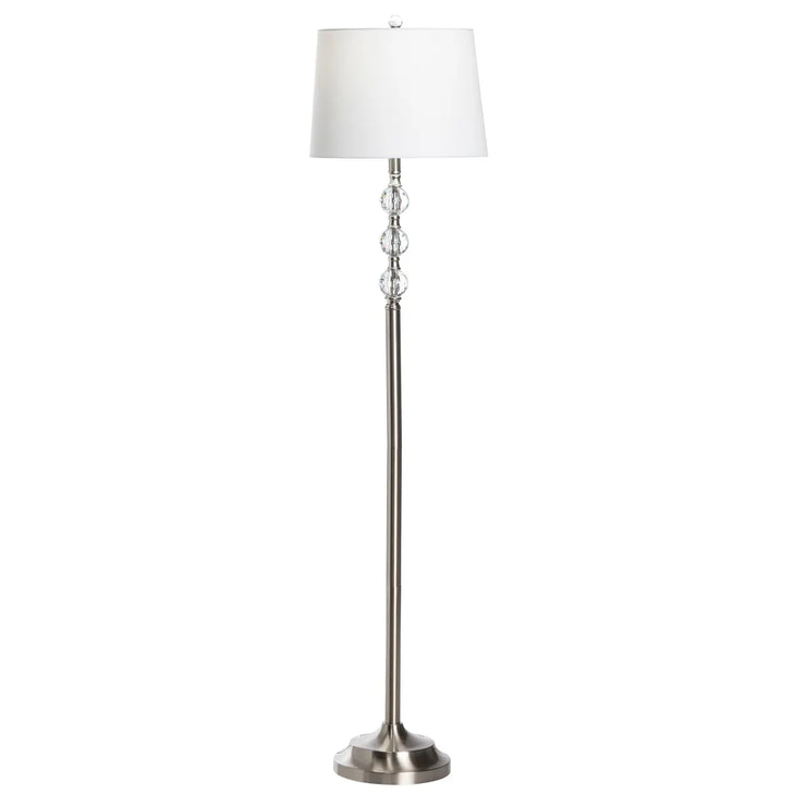 Crestview Collection Herndon Crystal Floor Lamp