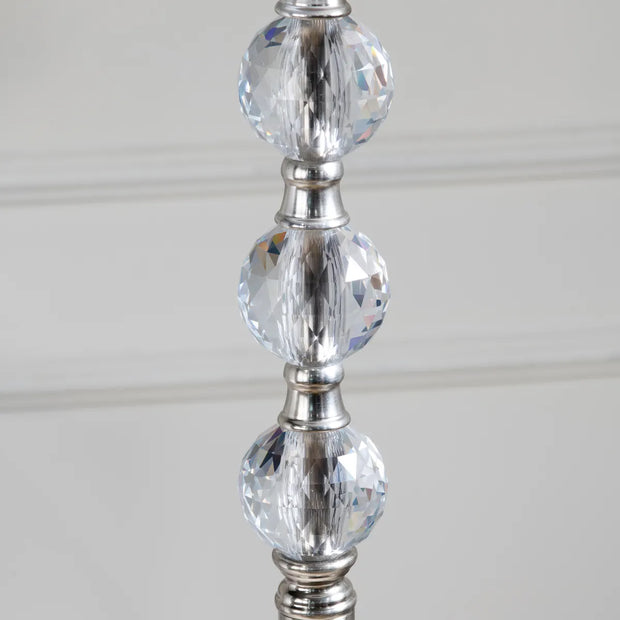 Crestview Collection Herndon Crystal Floor Lamp