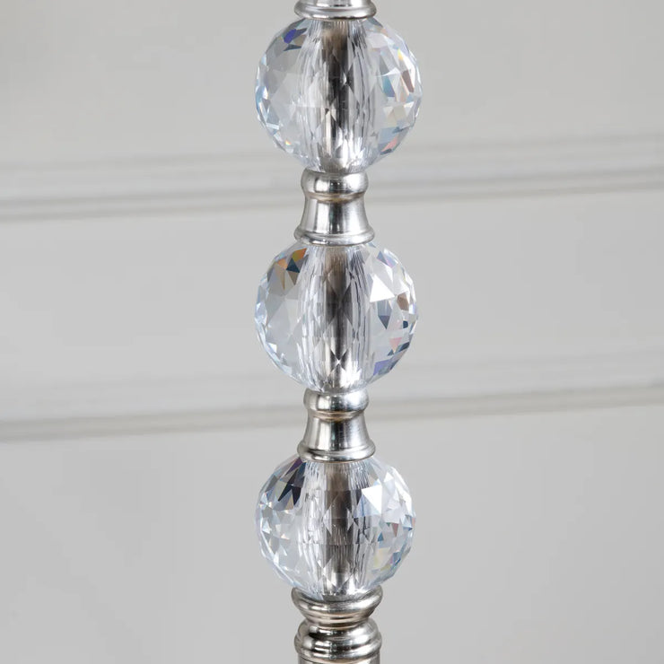Crestview Collection Herndon Crystal Floor Lamp