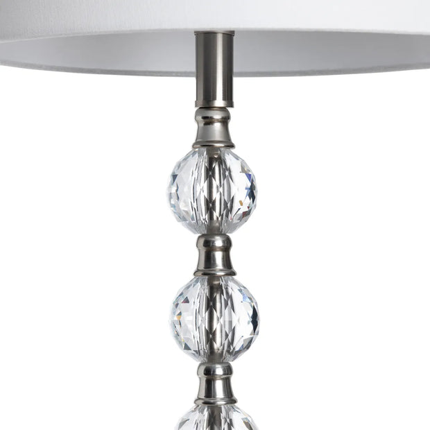 Crestview Collection Herndon Crystal Floor Lamp