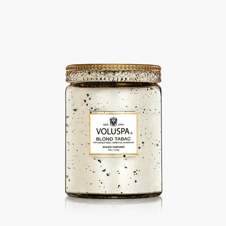 Voluspa Blond Tabac Large Jar Candle ~ 18oz