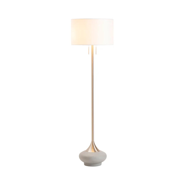 Crestview Collection Hayden Orb Shaped Base Floor Lamp
