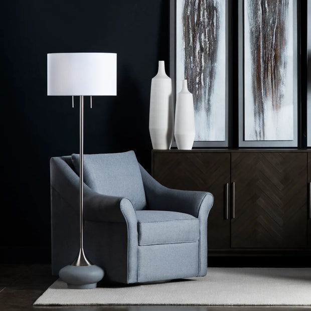 Crestview Collection Hayden Orb Shaped Base Floor Lamp