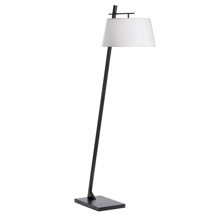 Crestview Collection Bronson Solid Metal Base Floor Lamp