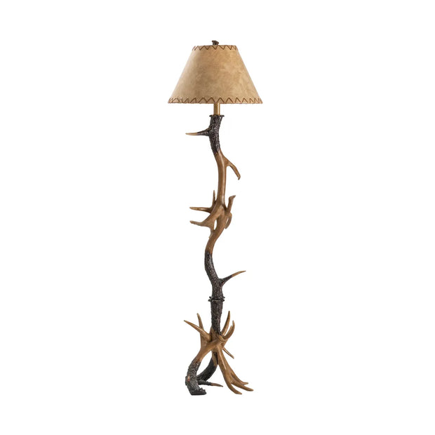 Crestview Collection Trophy Rustic Antlers Floor Lamp