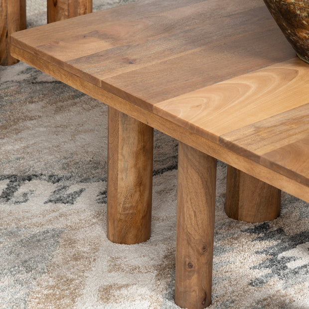 Crestview Collection Cairo Square Coffee Table