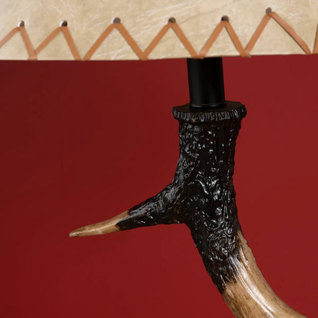 Crestview Collection Trophy Rustic Antlers Floor Lamp