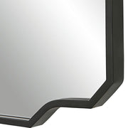Uttermost Casmus Matte Black Contemporary Mirror