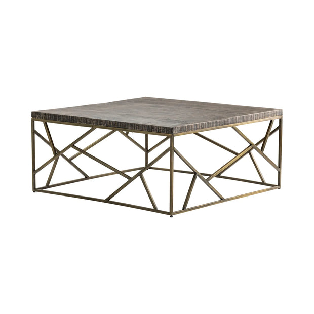 Crestview Collection Wyndham Modern Square Coffee Table