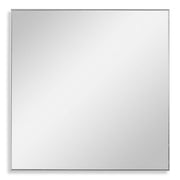 Uttermost Alexo Brushed Silver Square Mirror