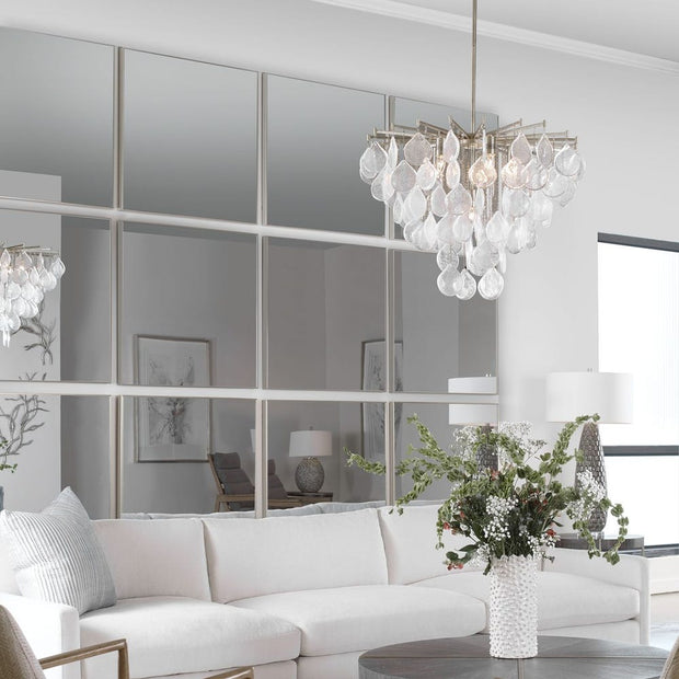 Uttermost Alexo Brushed Silver Square Mirror