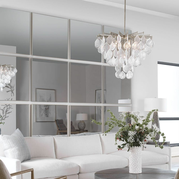 Uttermost Alexo Brushed Silver Square Mirror