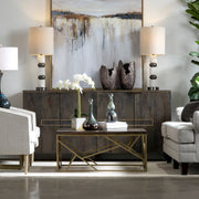 Crestview Collection Wyndham Modern Square Coffee Table