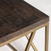 Crestview Collection Wyndham Modern Square Coffee Table