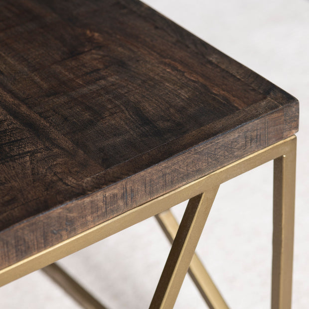 Crestview Collection Wyndham Modern Square Coffee Table