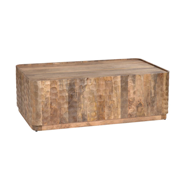 Crestview Collection Gibson Contemporary Mango Wood Coffee Table