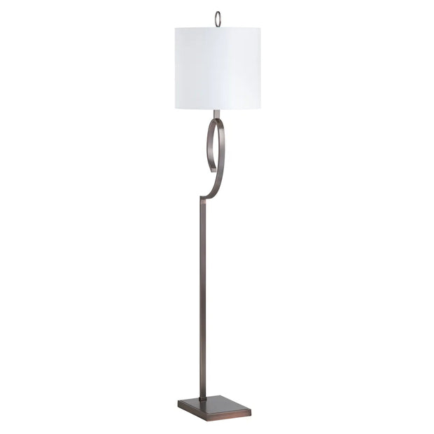 Crestview Collection Dash Champagne Bronze Finish Floor Lamp