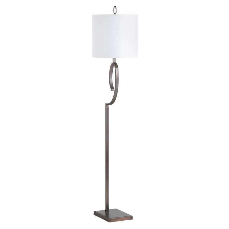 Crestview Collection Dash Champagne Bronze Finish Floor Lamp