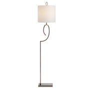 Crestview Collection Dash Champagne Bronze Finish Floor Lamp