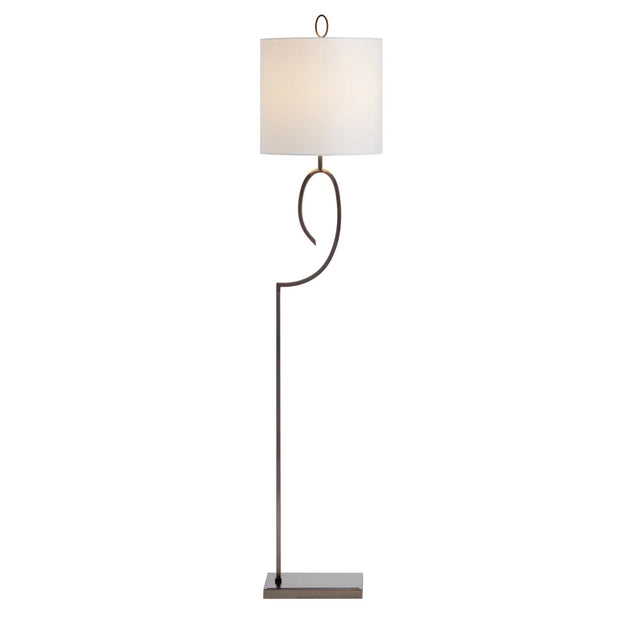 Crestview Collection Dash Champagne Bronze Finish Floor Lamp