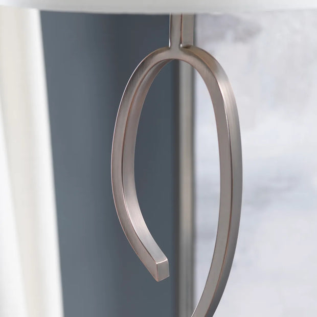 Crestview Collection Dash Champagne Bronze Finish Floor Lamp