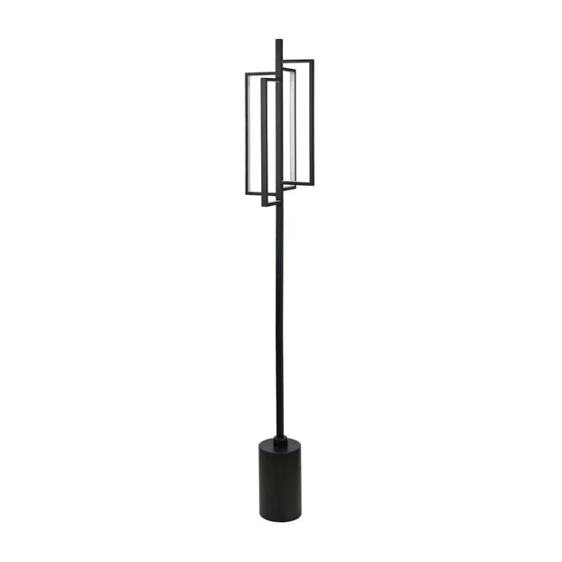 Crestview Collection Geometric Modern Floor Lamp