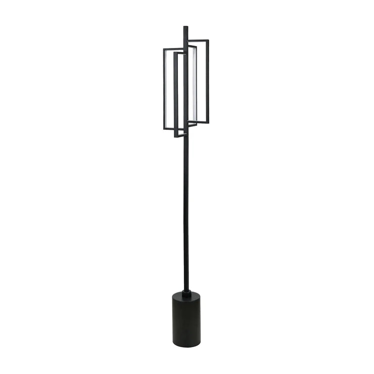 Crestview Collection Geometric Modern Floor Lamp