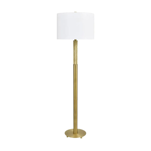 Crestview Collection Lochley Gold Floor Lamp