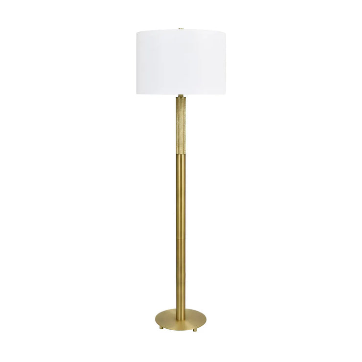 Crestview Collection Lochley Gold Floor Lamp