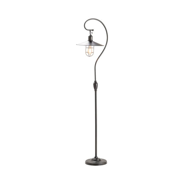Crestview Collection Harbor Side Vintage Curved Downlight Floor Lamp