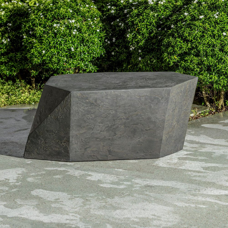 Uttermost Parra Indoor And Outdoor Coffee Table ~ Slate