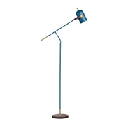 Crestview Collection Pippin Deep Teal Finish Floor Lamp