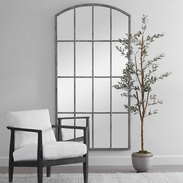 Uttermost Amiel Oversized Iron Arched Mirror
